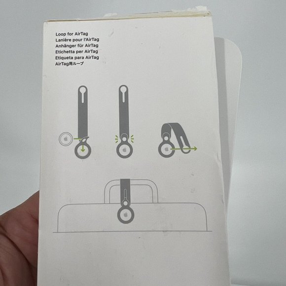 Apple AirTag Loop - White - Open Box - Picture 5 of 6